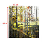 Modern Living Room Bedroom High Quality Window Full Shade Printing Curtain (170*200cm)