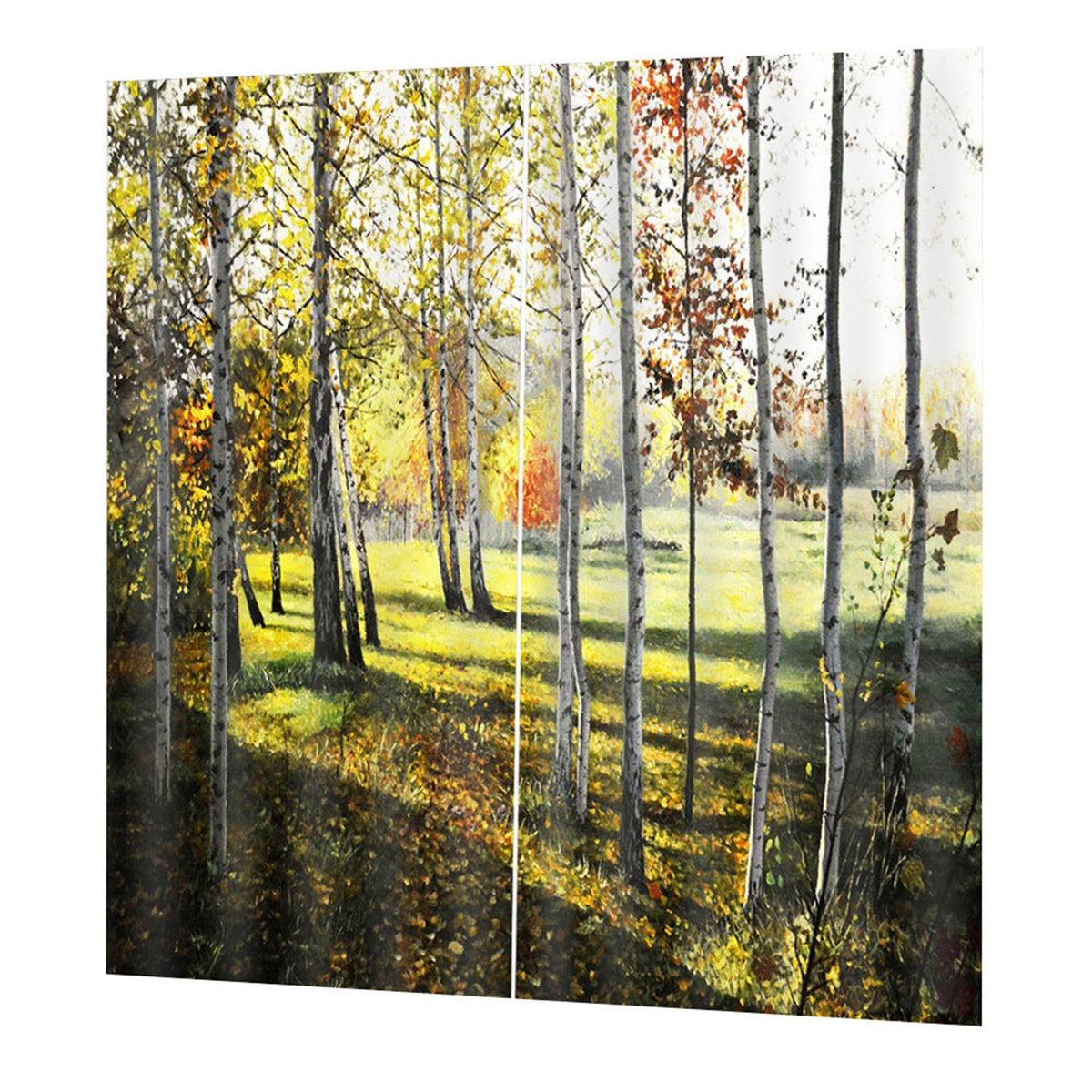 Modern Living Room Bedroom High Quality Window Full Shade Printing Curtain (170*200cm)