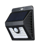 1 Pcs LED Solar Power PIR Motion Sensor Wall Light Outdoor Garden Lamp Waterproof 30 LEDs