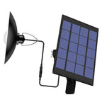 Solar Powered Pendants Light with Adjustable Panel Auto ON/OFF Lighting Sensor IP65 Water-resistant Hanging Lamp for Outdoor/Indoor Garden Patio Yard Storage