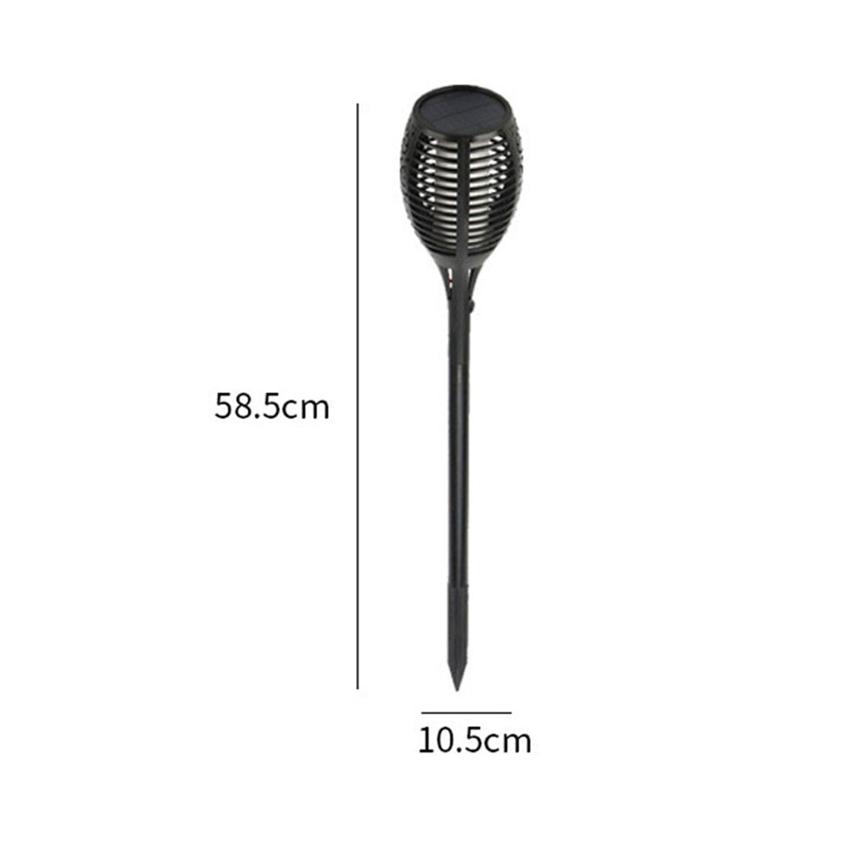 Solar Flame Lights Outdoor Garden Lights Ground Plug Lights Simulation Torch Lights Waterproof Garden Lights Solar Landscape Lights