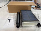 Outdoor Solar Garden Lights Lawn Lamp Solar Powered Ground Stake Light Landscape Light Wall Lamp 90° Rotating Lamp Head IP65 Waterproof for Yards