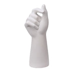 Table Vase White Color 10cm Long Ceramic Vases Decorative