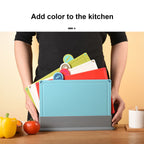 4 Pcs Creative Complementary Food Special Wheat Straw Cutting Board PP Plastic Cutting Board Cutting Board