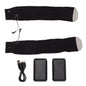 Electric Heated Socks Pure Cotton 3 Modes Adjustment USB Rechargeable Men Women Battery Socks for Winter