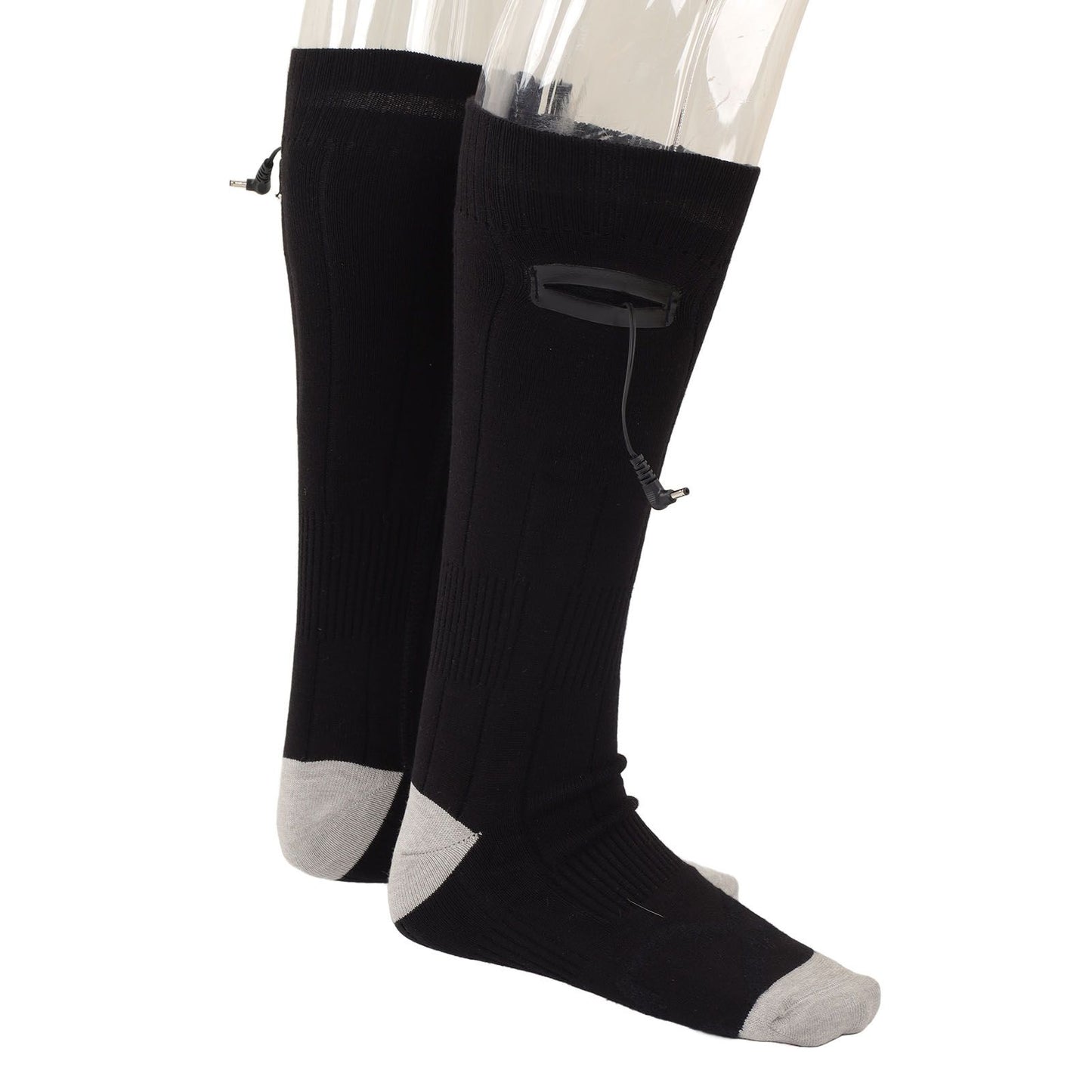 Electric Heated Socks Pure Cotton 3 Modes Adjustment USB Rechargeable Men Women Battery Socks for Winter
