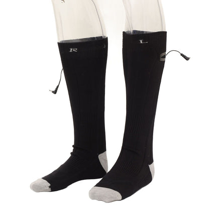 Electric Heated Socks Pure Cotton 3 Modes Adjustment USB Rechargeable Men Women Battery Socks for Winter