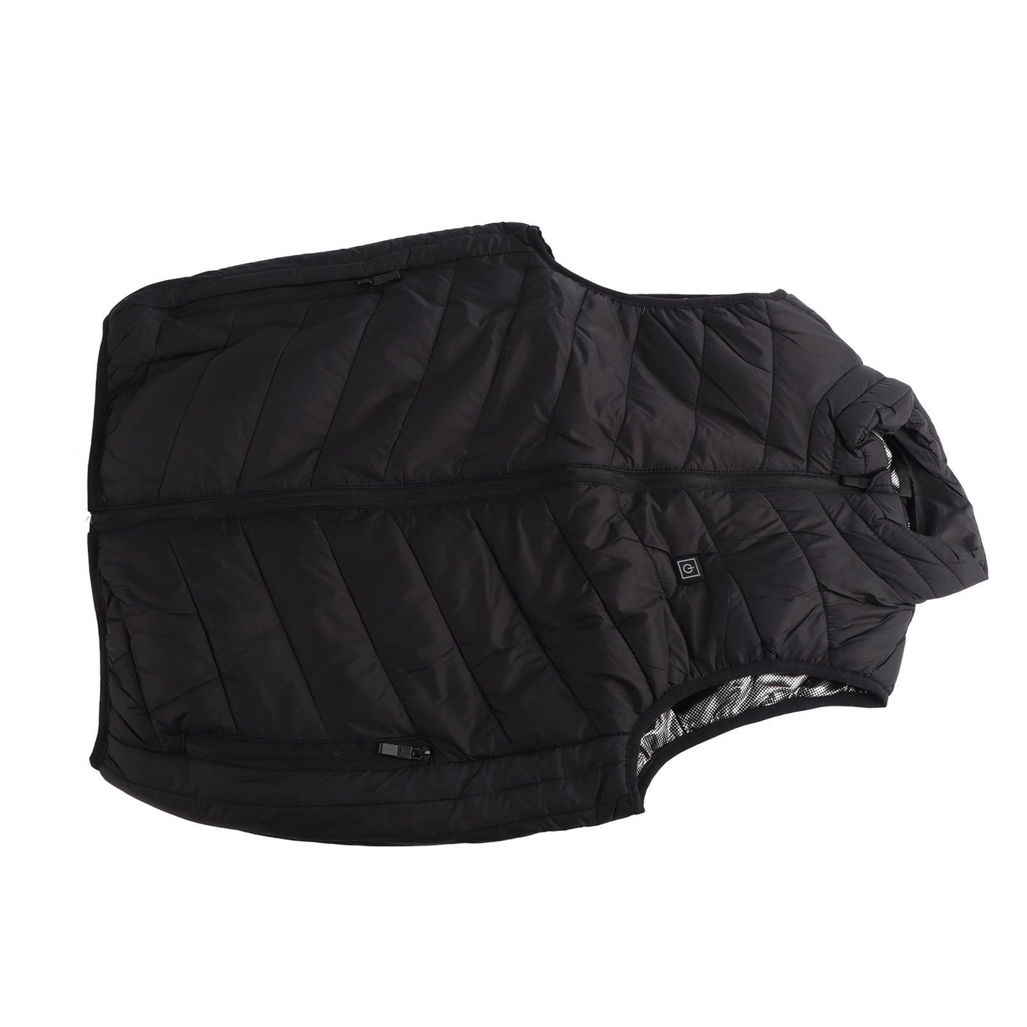 Heated Jacket Unisex 3 Gears Four Zones Heating Polyester Fiber Electric Thermal Vest for Outdoor Winter XXL