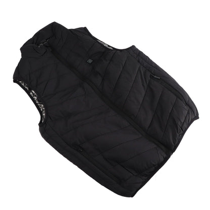 Heated Jacket Unisex 3 Gears Four Zones Heating Polyester Fiber Electric Thermal Vest for Outdoor Winter XXXL