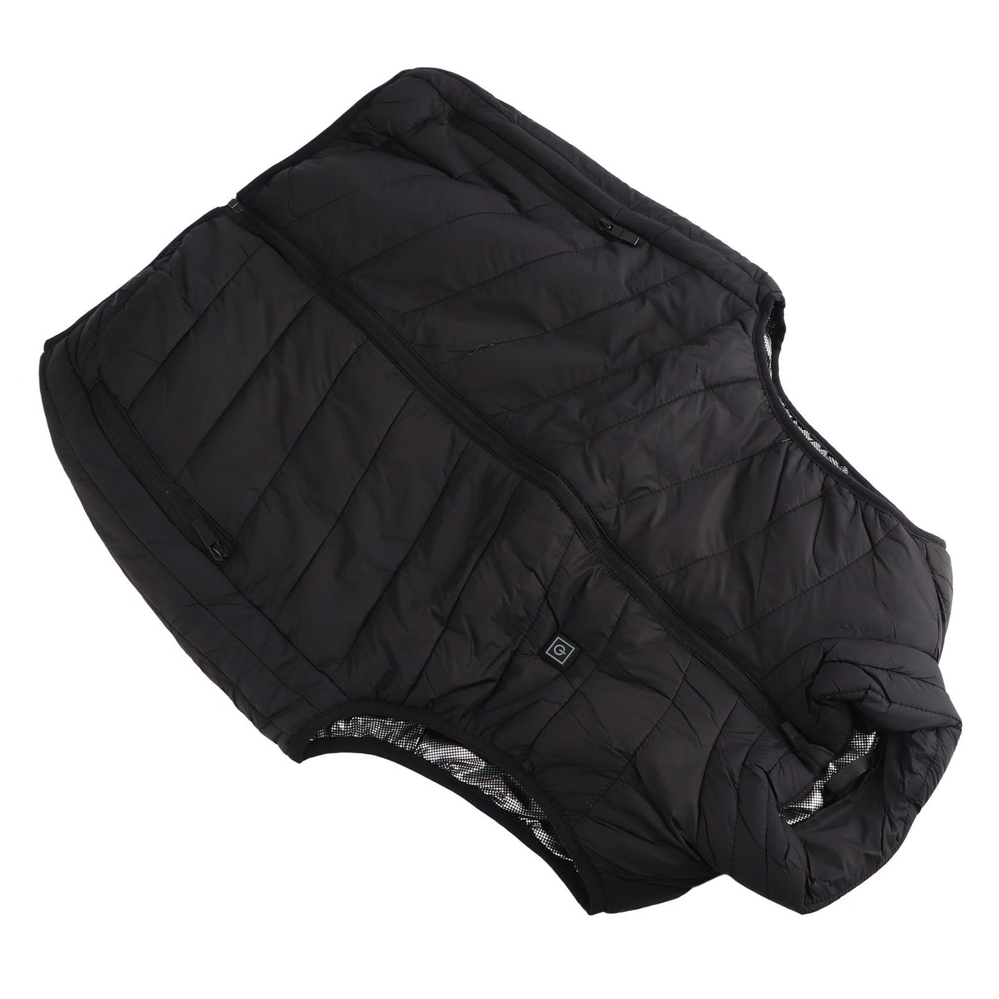 Heated Jacket Unisex 3 Gears Four Zones Heating Polyester Fiber Electric Thermal Vest for Outdoor Winter XXXL