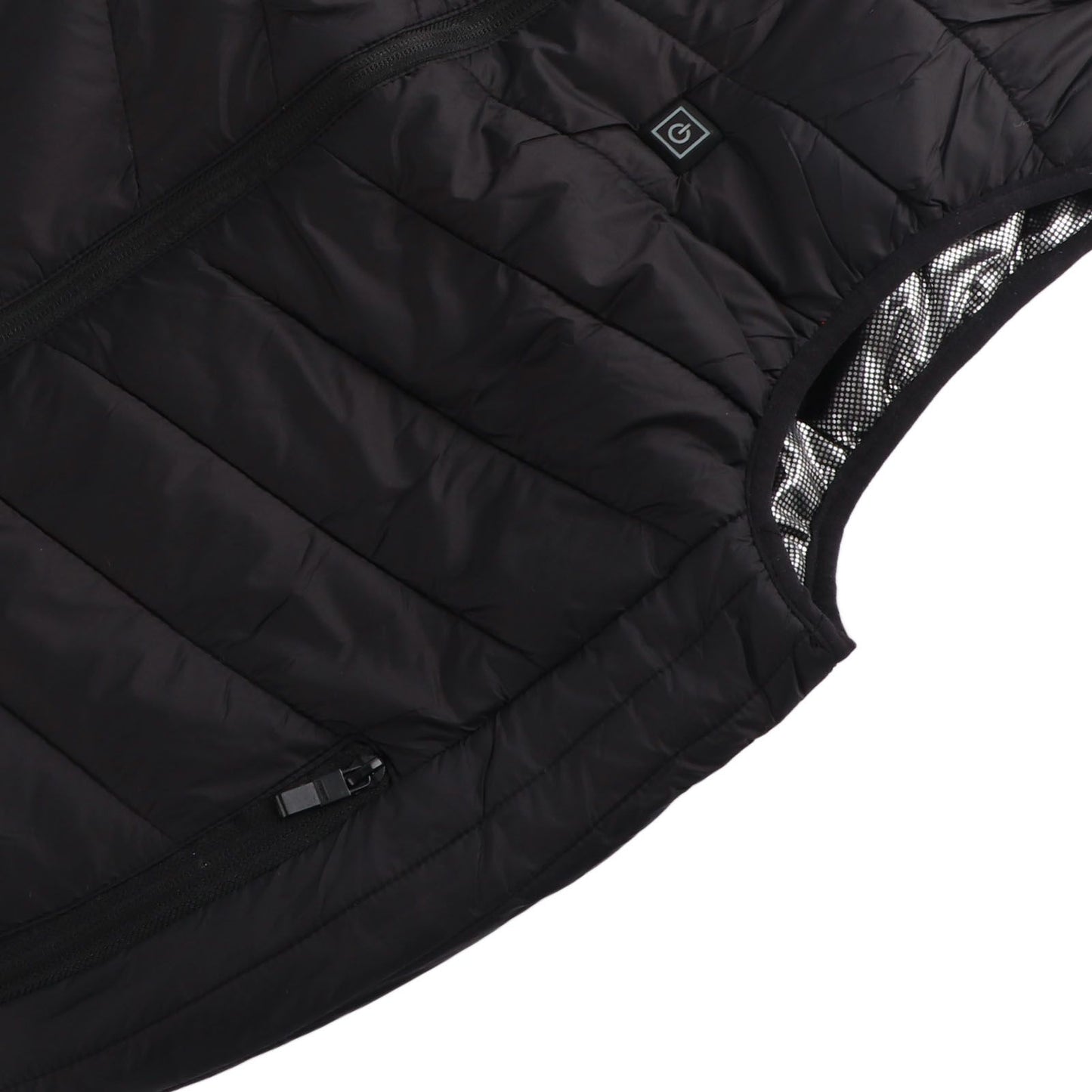 Heated Jacket Unisex 3 Gears Four Zones Heating Polyester Fiber Electric Thermal Vest for Outdoor Winter XXXL