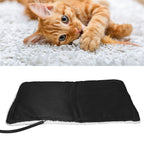 10W 5V Pet Heated Bed USB Interface Electric Bite Resistant Pet Heating Pad for Dogs Cats 75x55x2cm / 29.5x21.7x0.8in