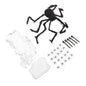 Cobweb and Spider Terror Decoration Soft with 40g Cotton White and Black Spider Cobweb Props for Halloween