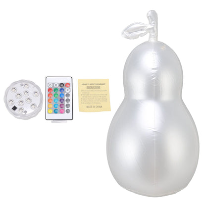 Inflatable Glowing Ball Avocado Shaped Waterproof Remote Control Light Up Ball for Party
