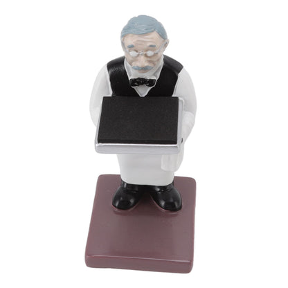 Watch Display Stand Resin Cute Figure Model Modern Multifunctional Watch Holder Rack for Jewelry Necklace Bracelet Old Housekeeper S