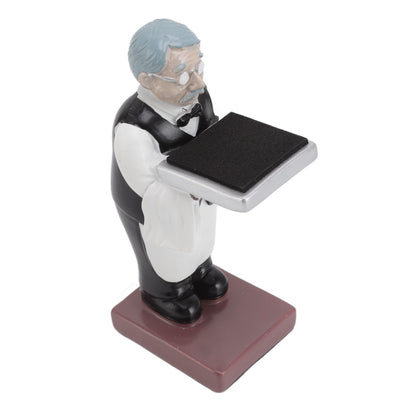 Watch Display Stand Resin Cute Figure Model Modern Multifunctional Watch Holder Rack for Jewelry Necklace Bracelet Old Housekeeper L