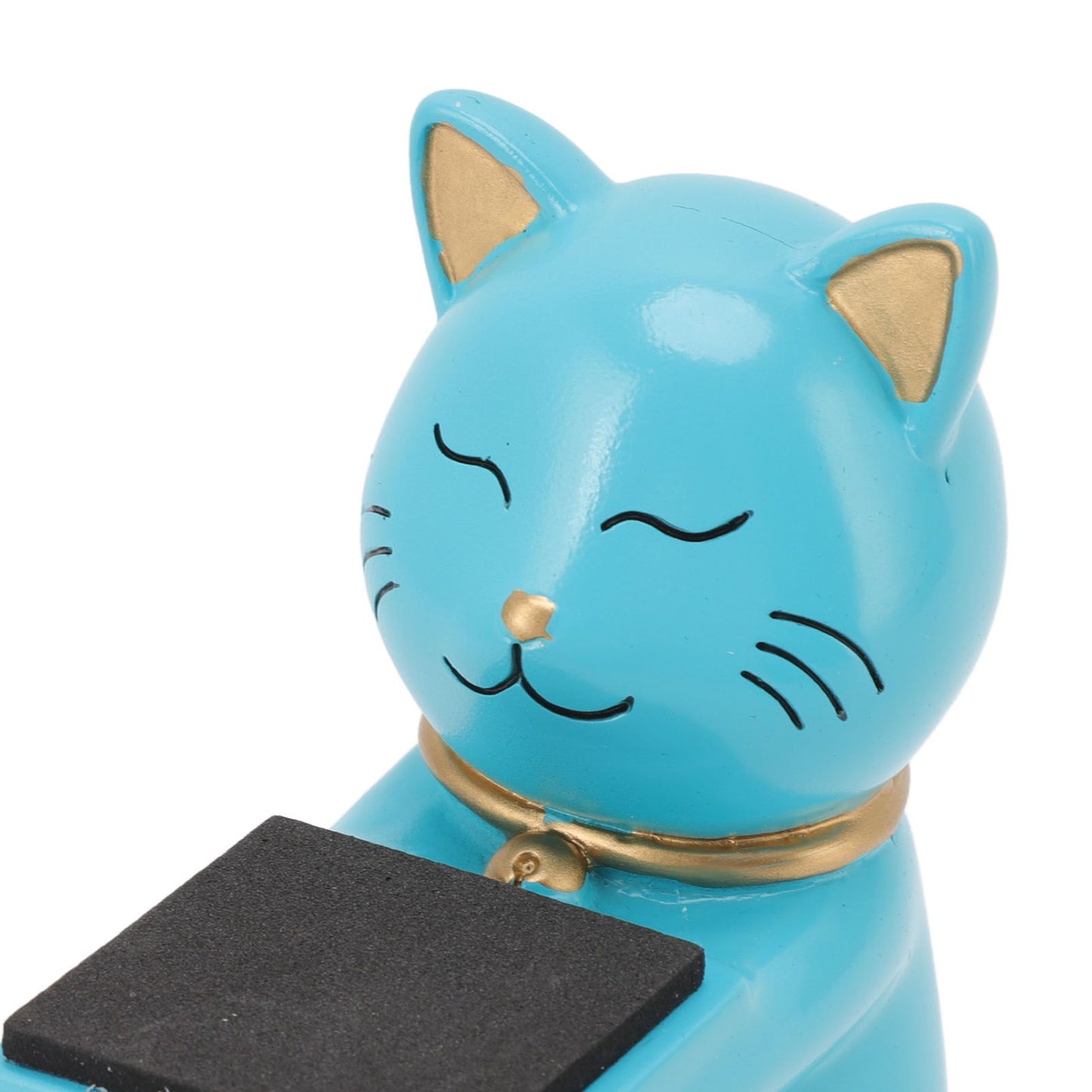 Watch Display Stand Cat Figurine Resin Watch Holder Decoration Storage Rack for Jewelry Bracelet Necklace Blue