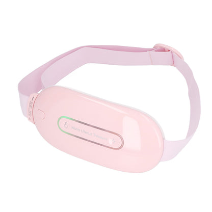 Electric Menstrual Heating Belt 3 Gears Fast Heating Intelligent Massage Electric Waist Belt for Women Pink