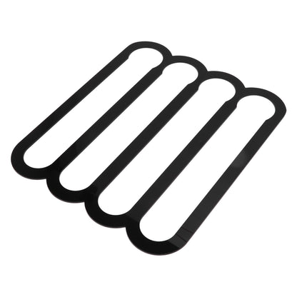 Wall Capsule Holder Compatible For VertuoLine Capsule Pods Vertically Horizontally Mounted Coffee Capsule Rack Storage Black
