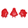 3 Pcs Pocket Pie Molds Christmas Tree Star Glove Shape Dough Presser Mini Hand Pie Mold Set Pie Maker for Christmas Baking