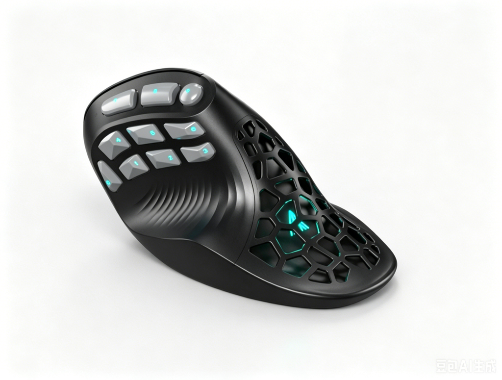 Solakaka E9 3 Mode Vertical Ergonomic Mouse, Bluetooth 5.3 USB 2.4G Wired Tri-Mode Rechargeable Wireless Vertical Mouse,black