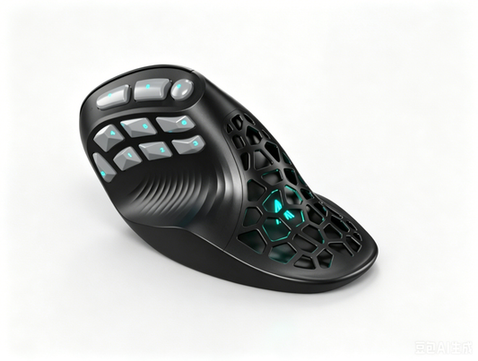 Solakaka E9 3 Mode Vertical Ergonomic Mouse, Bluetooth 5.3 USB 2.4G Wired Tri-Mode Rechargeable Wireless Vertical Mouse,black