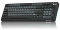 Solakaka Ki99pro 3‑Mode RGB Mechanical Keyboard,  Gray‑Blue