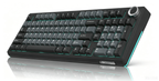 Solakaka Ki99pro 3‑Mode RGB Mechanical Keyboard,  Gray‑Blue