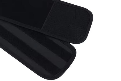 Sweat Waist Trainer for Women Sauna Sweat Belt Slim Body Shaper Corset - Black & XL