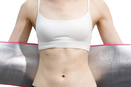 Women Waist Trainer Sweat Band Sport Waist Shaper Belt -Pink