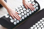 Body Massager Acupressure Cushion Mat(Black)