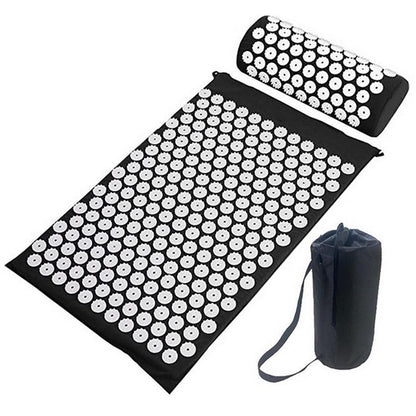 Body Massager Acupressure Cushion Mat(Grey)