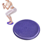 Yoga Training Mat Exercise Balance Stability Cushion Yoga Training Accessories -Purple