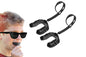 2Pcs Professional Sports Mouthguard Teeth with Strap EVA Sports Mouth Guards -Black
