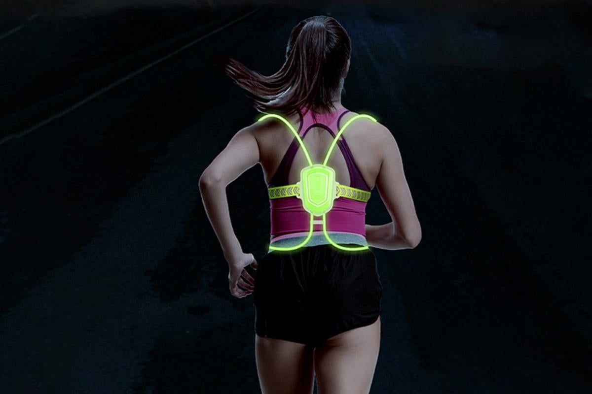 Running Light For Runners Reflective Running Vest Light Up Running Vest Night Running Gear
