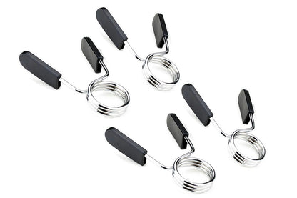 4 Pack 25mm Barbell Spring Clips Gym Weight Lifting Clamps for Dumbbell Bar Lock