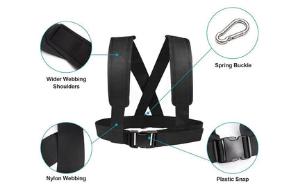 Weight Bearing Supporter Belt Professional Running Training Assist Resistance Band for Gym Workout