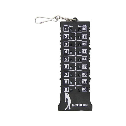 18 Hole Golf Score Counter Stroke Counter -Black