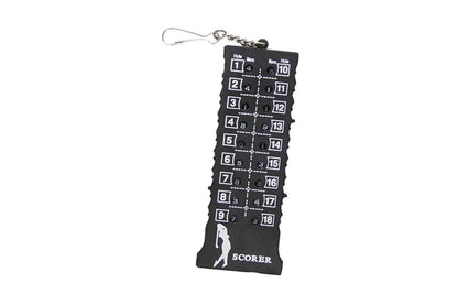 18 Hole Golf Score Counter Stroke Counter -Red