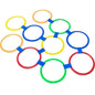Hopscotch Ring Game for Indoor or Outdoor Use-Fun Creative Play Set for Girls and Boys