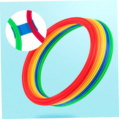 Hopscotch Ring Game for Indoor or Outdoor Use-Fun Creative Play Set for Girls and Boys