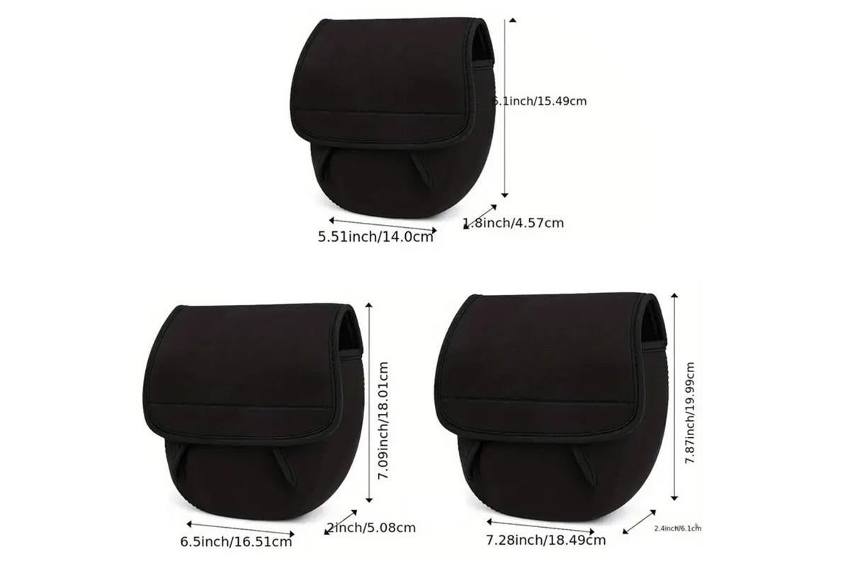 Spinning Reel Cover Case Bag Fits 1000 2000 4000 5000 8000 Series Spinning Reels - M