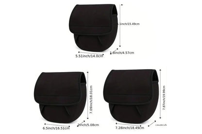 Spinning Reel Cover Case Bag Fits 1000 2000 4000 5000 8000 Series Spinning Reels - M