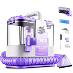 32Kpa Portable Carpet & Upholestery Cleaner Machine for Pets, Spot, Stain, Couch Cleaner Machine with Powerful Suction and and Self Cleaning, Car/Auto Detailer, Lightweight Compact Design。