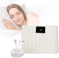 Grounding Flat Sheet, Bed Earthing Flat Sheet AU Plug Grounding Connection Cord Conductive Mat (White, Flat Sheets-(90x230cm))