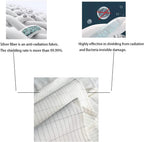 Grounding Flat Sheet, Bed Earthing Flat Sheet AU Plug Grounding Connection Cord Conductive Mat (White, Flat Sheets-(90x230cm))