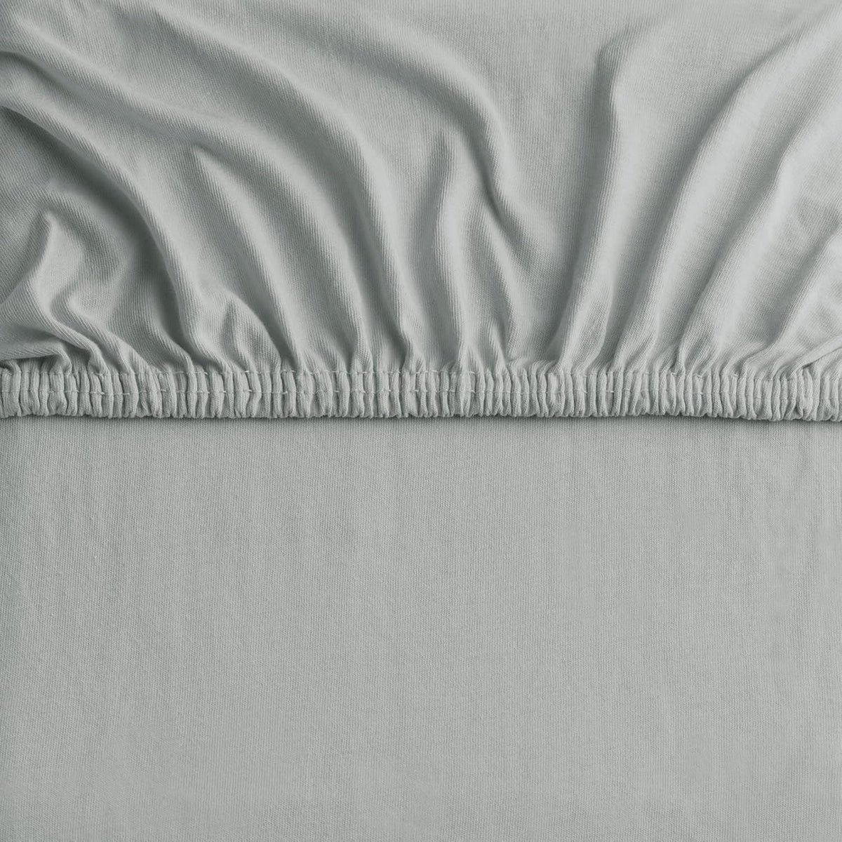 Hotel Quality Fitted sheets - 2 Piece Fitted sheets  -Breathable Bedding - Wrinkle, Fade, Stain Resistant- 26inch/40cm Deep Pocket Fitted Bed Sheet-Wrinkle and Fade Resistant,(Silver-gray,King)