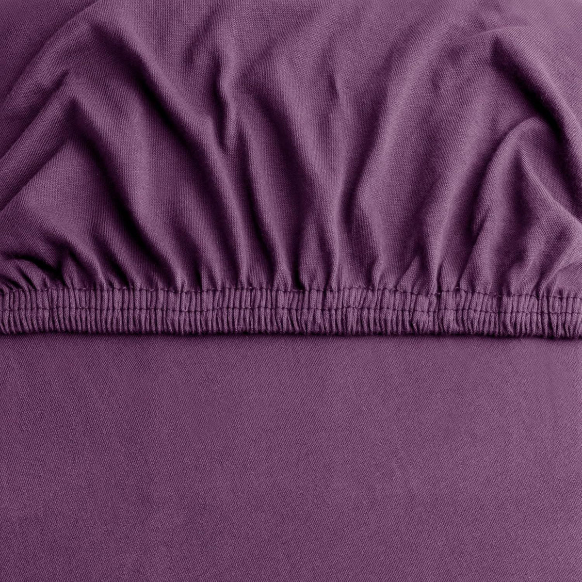 Hotel Quality Fitted sheets - 2 Piece Fitted sheets  -Breathable Bedding - Wrinkle, Fade, Stain Resistant- 26inch/40cm Deep Pocket Fitted Bed Sheet-Wrinkle and Fade Resistant,(Purple,King Single)