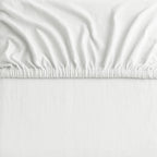 Hotel Quality Fitted sheets - 2 Piece Fitted sheets  -Breathable Bedding - Wrinkle, Fade, Stain Resistant- 26inch/40cm Deep Pocket Fitted Bed Sheet-Wrinkle and Fade Resistant,(White,Super King)