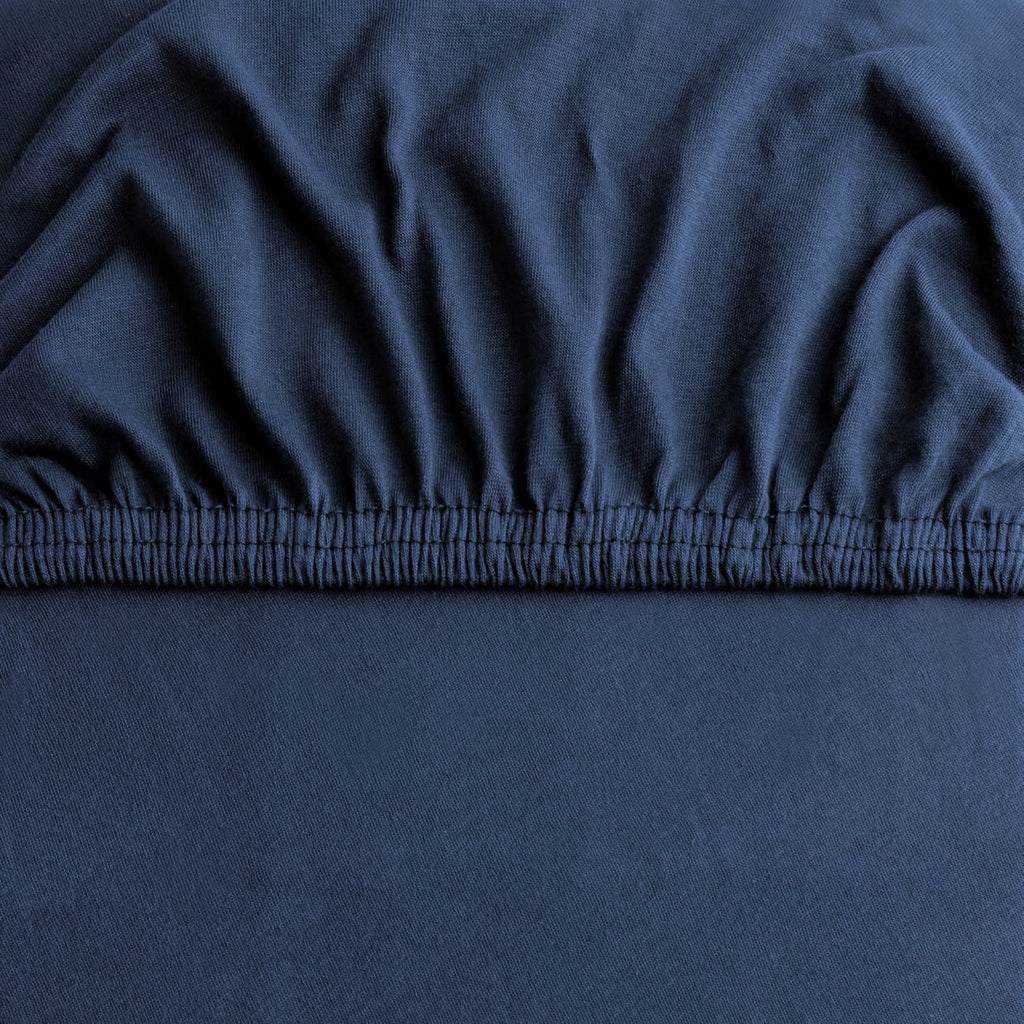 Hotel Quality Fitted sheets - 2 Piece Fitted sheets  -Breathable Bedding - Wrinkle, Fade, Stain Resistant- 26inch/40cm Deep Pocket Fitted Bed Sheet-Wrinkle and Fade Resistant,(Navy,Super King)